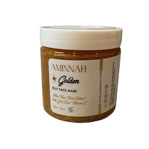 Aminnah Golden Jelly Face Mask